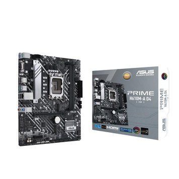 Материнcька плата ASUS PRIME H610M-A D4-CSM s1700 H610 2xDDR4 M.2 HDMI D-Sub DP mATX 90MB19P0-M0EAYC фото