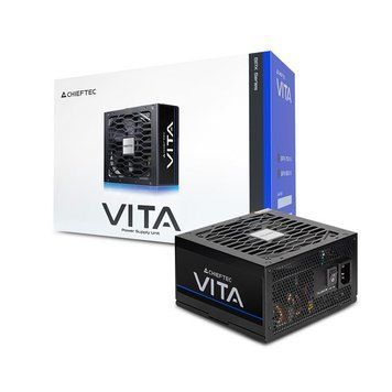Блок живлення CHIEFTEC Vita (850W), >85%, 80+ Bronze, 120мм, 1xMB 24pin(20+4), 2xCPU 8pin(4+4), 2xMolex, 6xSATA, 4xPCIe 8pin(6+2) BPX-850-S фото
