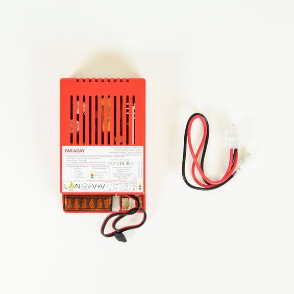 Комплект безперебійного живлення БП Faraday Electronics UPS 55W Smart ASCH PL (LFP) + літієвий (LiFePO4) акумулятор 12В 8А&middot;год Full Energy FEG-128 302777 фото