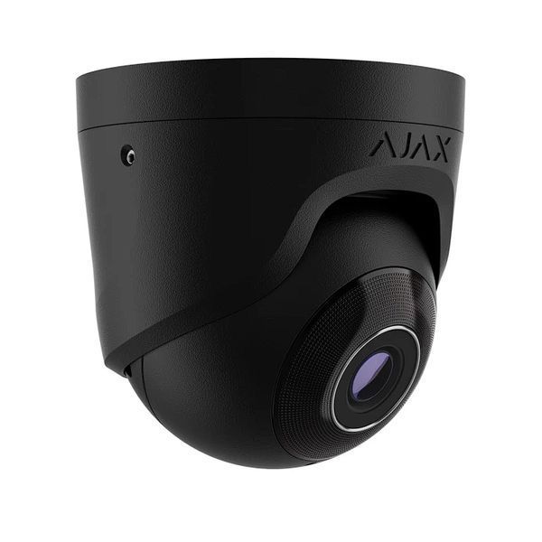 Проводная охранная IP-камера Ajax TurretCam (8 Mp/2.8 mm) Black 14861/39324 фото