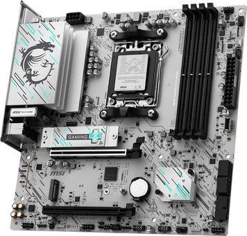 Материнcька плата MSI B840M GAMING PLUS WIFI6E sAM5 B840 4xDDR5 M.2 HDMI WiFi BT mATX 911-7E77-003 фото