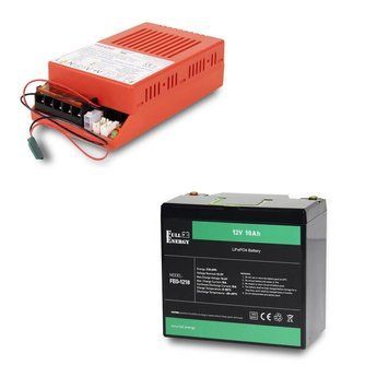 Комплект безперебійного живлення БП Faraday Electronics UPS 85W Smart ASCH PL (LFP) + літієвий (LiFePO4) акумулятор 12В 18А&middot;год Full Energy FEG-1218 302778 фото