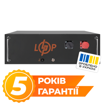 Акумулятор LP LiFePO4 51,2V - 100 Ah (5120Wh) (BMS JK 100A/50А) RM BL (38130) LP38130 фото