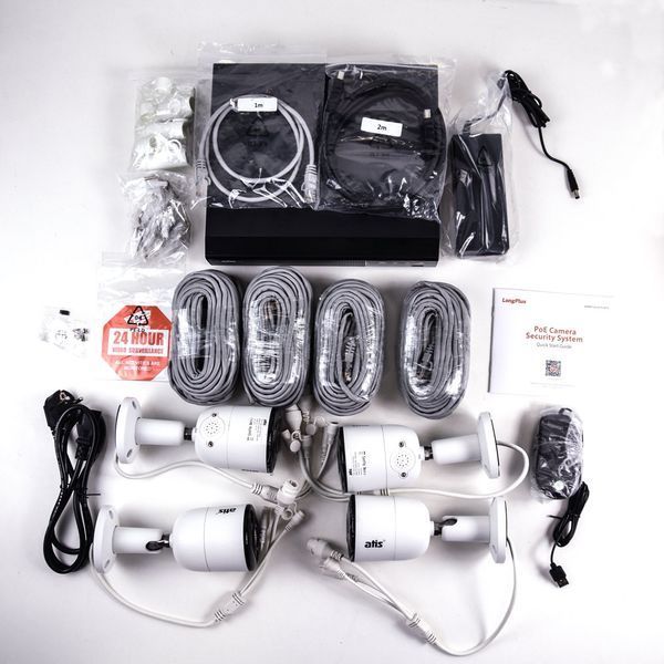 Комплект IP відеоспостереження ATIS IP 4 kit 5Mp 302690 фото