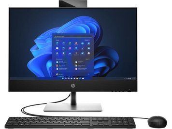 Комп'ютер персональний моноблок HP ProOne 440-G9 23.8" FHD IPS AG, Intel i5-14500, 16GB, F512GB, UMA, WiFi, кл+м, DOS, чорний A54WJET фото