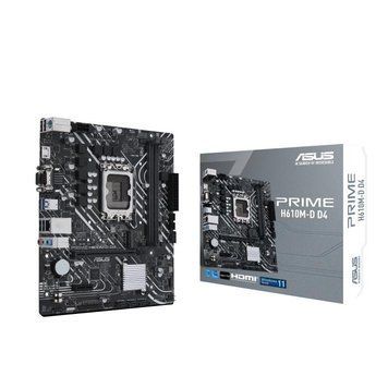 Материнcька плата ASUS PRIME H610M-D D4 s1700 H610 2xDDR4 M.2 HDMI D-Sub mATX 90MB1A00-M0EAY0 фото