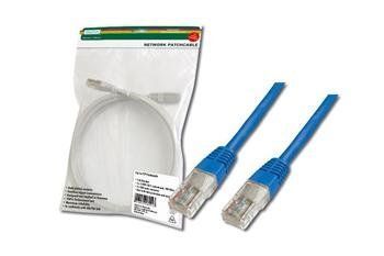 Патч-корд DIGITUS CAT 5e UTP, 5м, AWG 26/7, Cu, PVC, синий DK-1511-050/B фото