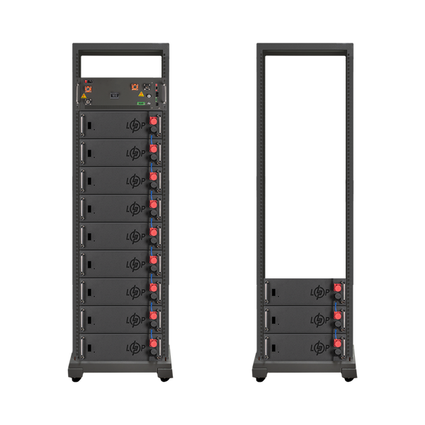 Акумулятор LP LiFePO4 Battery HVM 614,4V 100Ah (61440 Wh) BMS 160А P AB Lrack black (38263) LP38263 фото