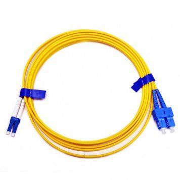 Патчкорд SC/UPC-LC/UPC SM 1м Duplex, Slim (2мм) UPC-1SCLC(SM)D(ON)S фото