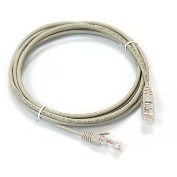 Патч-корд кат. 6, 26AWG Slim, D4мм, RJ45-RJ45, серый, 5 м, U/UTP, LSZH, Corning CCAVGE-D1002-A050-C0 фото