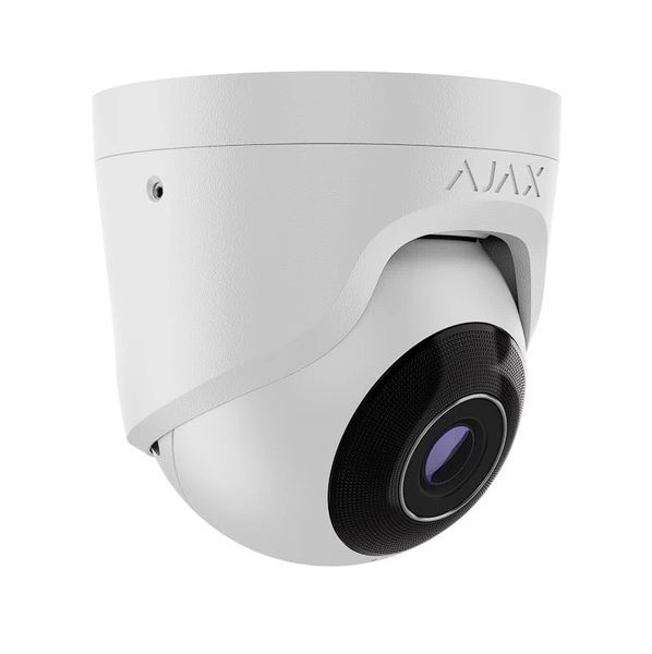 Проводная охранная IP-камера Ajax TurretCam (8 Mp/4 mm) White 14865/39325 фото