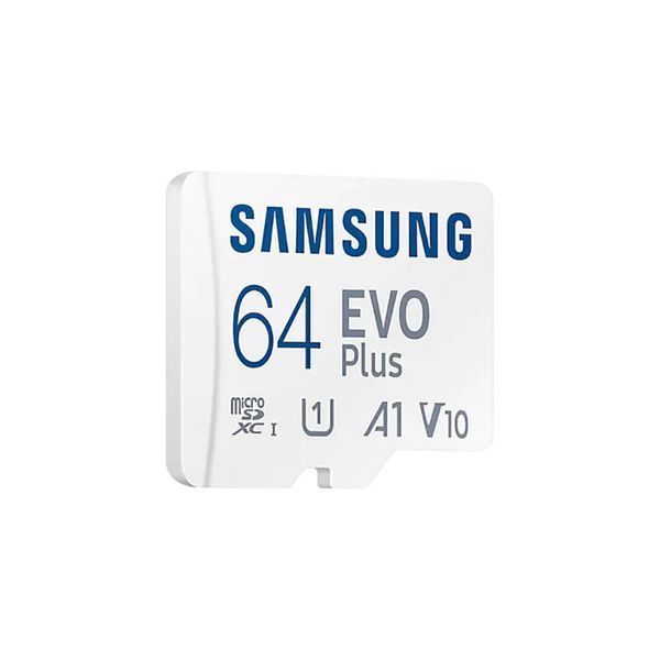 Карта пам'яті Samsung Evo Plus microSDXC 64GB UHS-I U1 V10 A1 + SD адаптер (MB-MC64SA/EU) 301704 фото