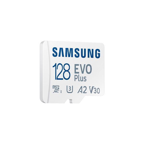 Карта пам'яті Samsung Evo Plus microSDXC 128GB UHS-I U3 V30 A2 + SD адаптер (MB-MC128KA/EU) 259925 фото