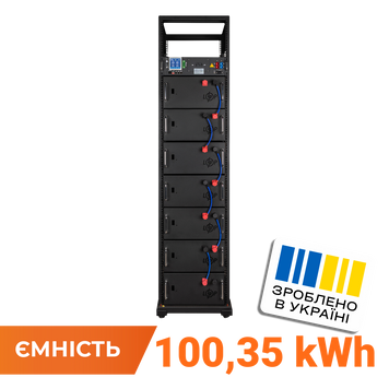 Акумулятор LP LiFePO4 Battery HVM 358,4V 280Ah (100352 Wh) BMS 125А AB Lrack black (38355) LP38355 фото