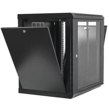 Шафа 19" 15U, 600x500x773мм (Ш*Г*В), економ, акрилове скло, чорна UA-MGSW1L155B фото