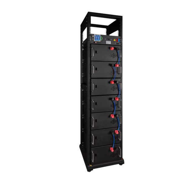 Акумулятор LP LiFePO4 Battery HVM 358,4V 280Ah (100352 Wh) BMS 125А AB Lrack black (38355) LP38355 фото
