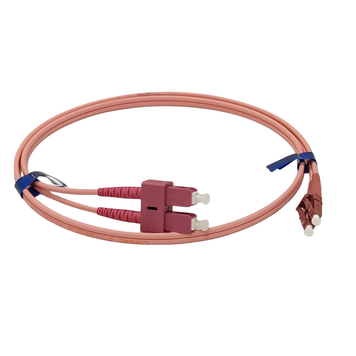 Патчкорд SC/UPC-LC/UPC MM (G50-OM4) 15м Duplex UPC-15SCLC(OM4)D(ON) фото