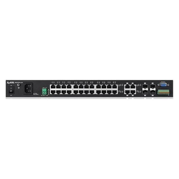 Комутатор ZyXEL MGS3520-28-L2 гігабітний 28-портовий з функцією заряду АКБ 270125 фото