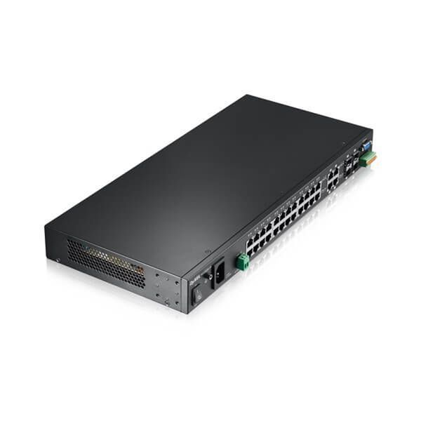 Комутатор ZyXEL MGS3520-28-L2 гігабітний 28-портовий з функцією заряду АКБ 270125 фото