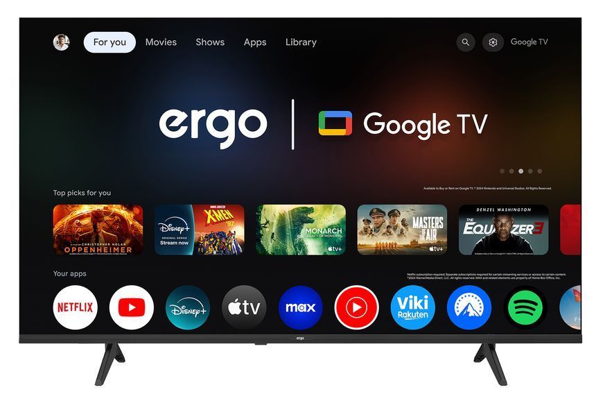 Телевізор ERGO 65JUQ7500 (7123546) 65JUQ7500 фото