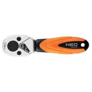 Ключ-тріскачка Neo Tools, 1/4", 48 зубців, CrV, 105мм 08-512 фото