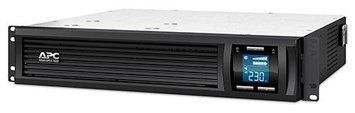 ИБП APC Smart-UPS C 1000VA/600W, RM 2U, LCD, USB, SmartConnect, 4xC13 SMC1000I-2UC фото