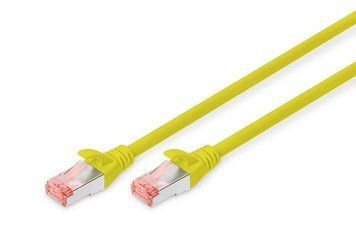 Патч-корд DIGITUS CAT 6 S-FTP, 3м, AWG 27/7, LSZH, желтый DK-1644-030/Y фото