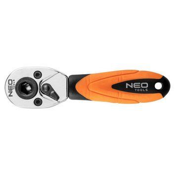 Ключ-тріскачка Neo Tools, 1/4", 72 зубців, CrV, 105мм 08-501 фото