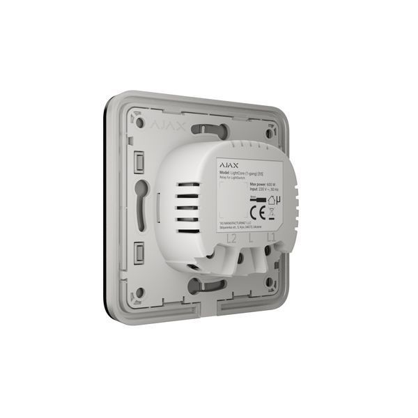 безконтактний вимикач Ajax Smart LightSwitch 1-gang Jeweller Black S-16236 фото
