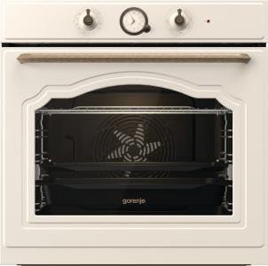 Духова шафа Gorenje електрична, 77л, A+, шампань BOS67372CLI фото