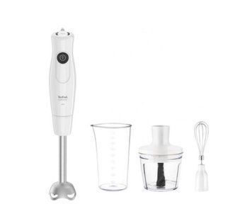 Блендер Tefal заглибний Dailymix 600Вт, 3в1, чаша-800мл, чопер-500мл, турборежим, білий HB533138 фото