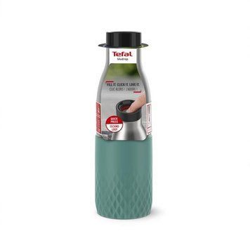 Термопляшка Tefal Bludrop, 500мл, нержавіюча сталь, пластик, зелений N3110610 фото