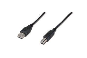 Кабель DIGITUS USB-A > USB-B синхронизации, 3м, черный AK-300102-030-S фото