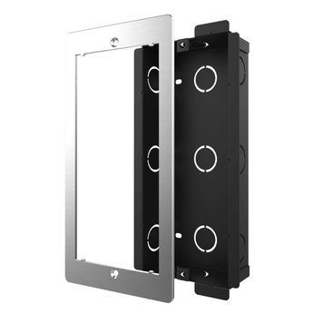 Монтажная коробка Akuvox R20K/R20B Installation Kit In-Wall (silver) 180029 фото
