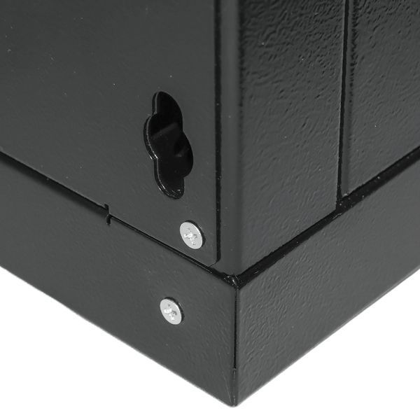 Шафа 19" 4U, 600x400x284мм (Ш*Г*В), економ, акрилове скло, чорна UA-MGSW1L44B фото