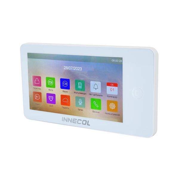 Відеодомофон 7" INNECOL NEO HD (White) 247340 фото