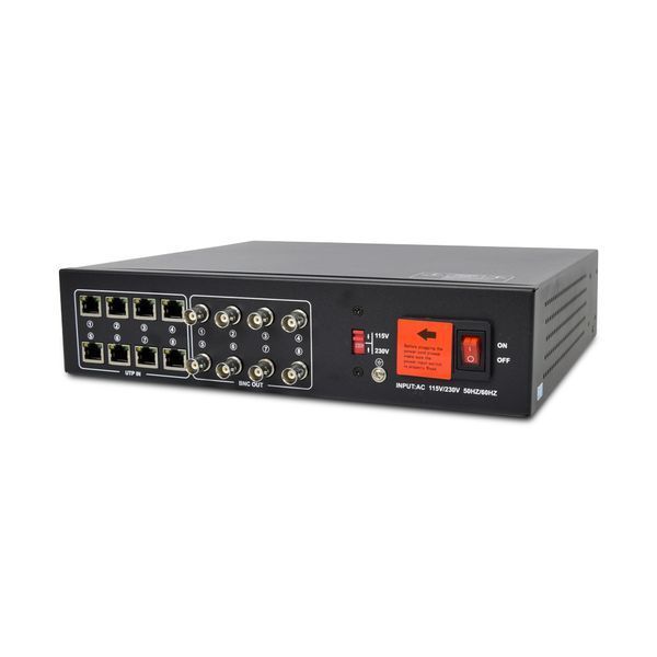 Комплект активних відеобалунів ATIS AL-1208 UHD 8 каналів по UTP (приймач + передавач) 114873 фото