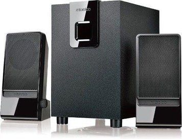 Акустическая система MICROLAB M-100 2.1, 10W, mini-jack, черный M-100 фото