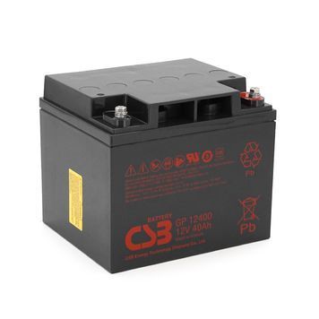 Акумуляторна батарея CSB GP12400, 12V 40Ah (197х166х170мм), Q1 GP12400 фото