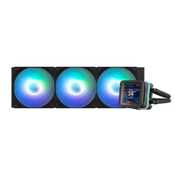 Система жидкостного оxлаждения Zalman Alpha 2DS A36 ARGB, LGA1851, 1700, 1200, 115x, AM5, AM4, TDP 350W, чёрный ALPHA2DSA36BLACK фото