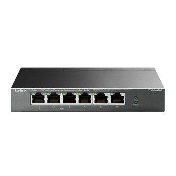 PoE-комутатор TP-Link TL-SF1006P 6-портовий з 4 PoE+ портами некерований 144799 фото