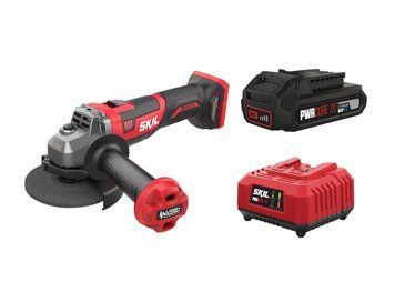 Шліфмашина кутова акумуляторна SKIL 3930 CB XP 125мм 20В 1х2.5А·год 8500об·хв VRS+ плав. пуск 1.88кг AG1E3930CB+BC1E3110AA фото