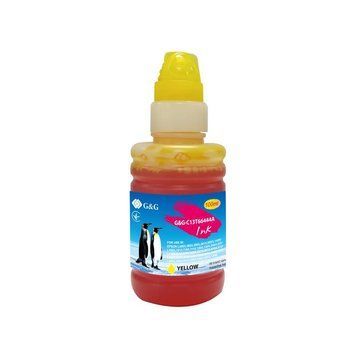 Контейнер з чорнилом G&G до Epson L100/L200 yellow G&G-C13T66444A фото