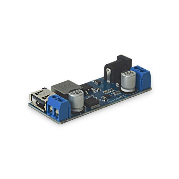 Стабілізатор/перетворювач напруги понижуючий DC-DC 24V/12V to 5V 5A converter 248743 фото