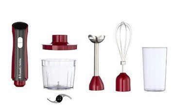 Блендер Russell Hobbs заглибний Desire Red, 500Вт, чаша-500мл, вінчик, міні-подріб., червоний 27140-56 фото