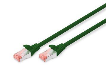 Патч-корд DIGITUS CAT 6 S-FTP, 3м, AWG 27/7, LSZH, зеленый DK-1644-030/G фото