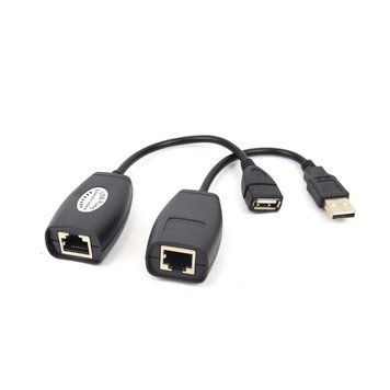 Пасивний приймач-передавач ATIS USB to RJ45 на 45 м 114917 фото