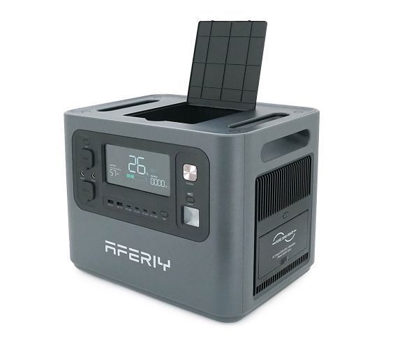 Портативна станція AFERIY AF-P210,LiFePO4 2048Втч.(max2400)Вт,MPPT 11.5-50В-20А(500Вт),out220v. LED. 2-USB,4xType-C PD20/100Вт,DC+прикуриватель12В/10А,398*280*315 мм,22kg Aferiy AF-P210 фото