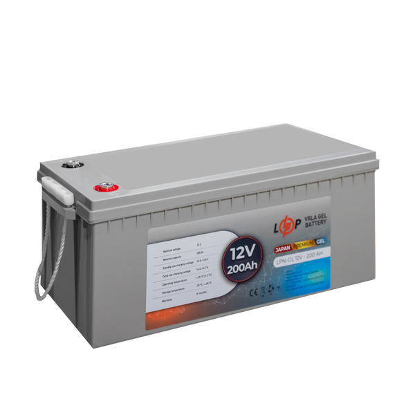 Аккумулятор гелевый LPN-GL 12V - 200 Ah LP13720 фото