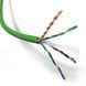 Кабель U/UTP 450/24, кат. 6, AWG 24, LSZH (CPR C) зелений, 500м, Corning UU009175405 фото 1